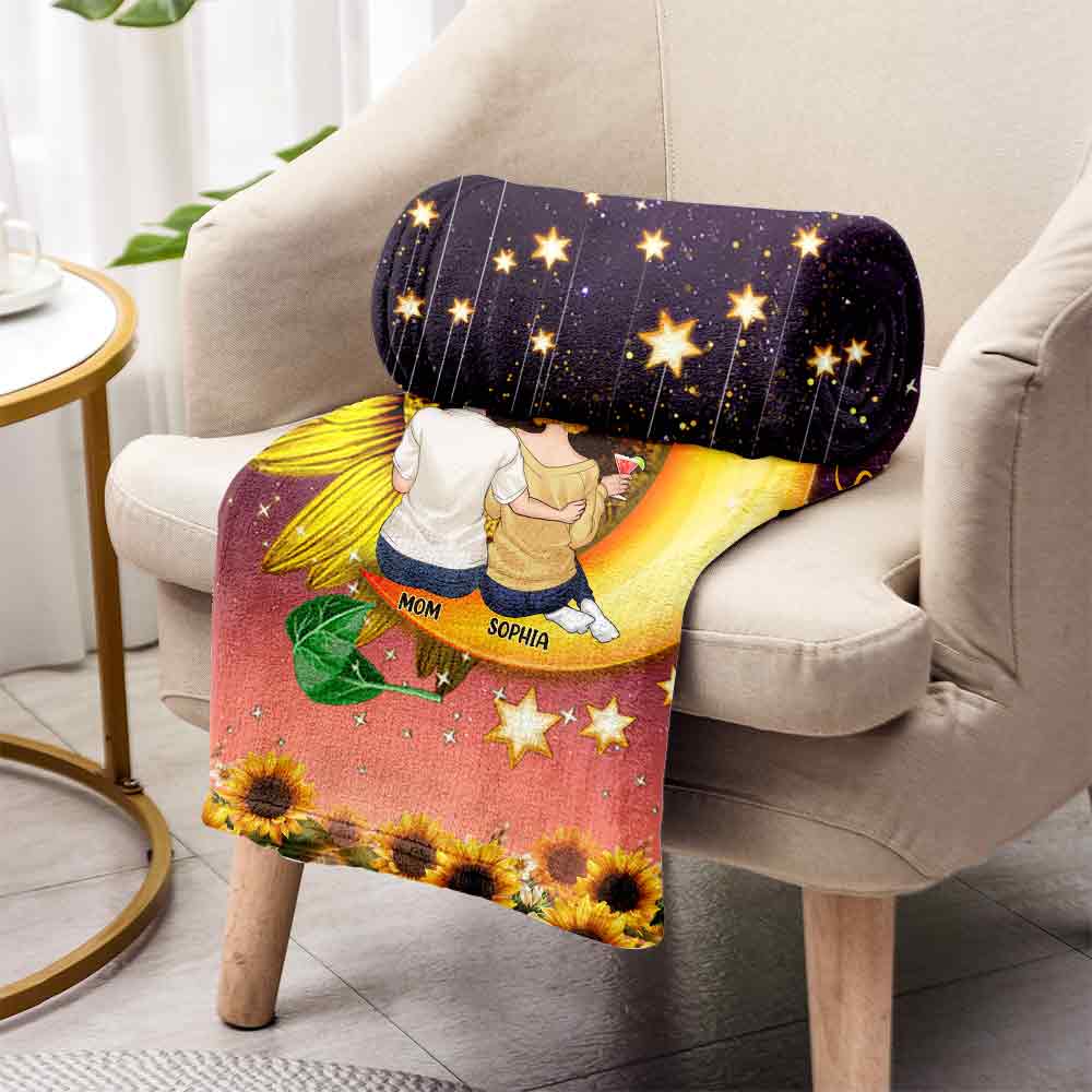 You're My Sunshine - Personalized Mother's Day Mother Blanket