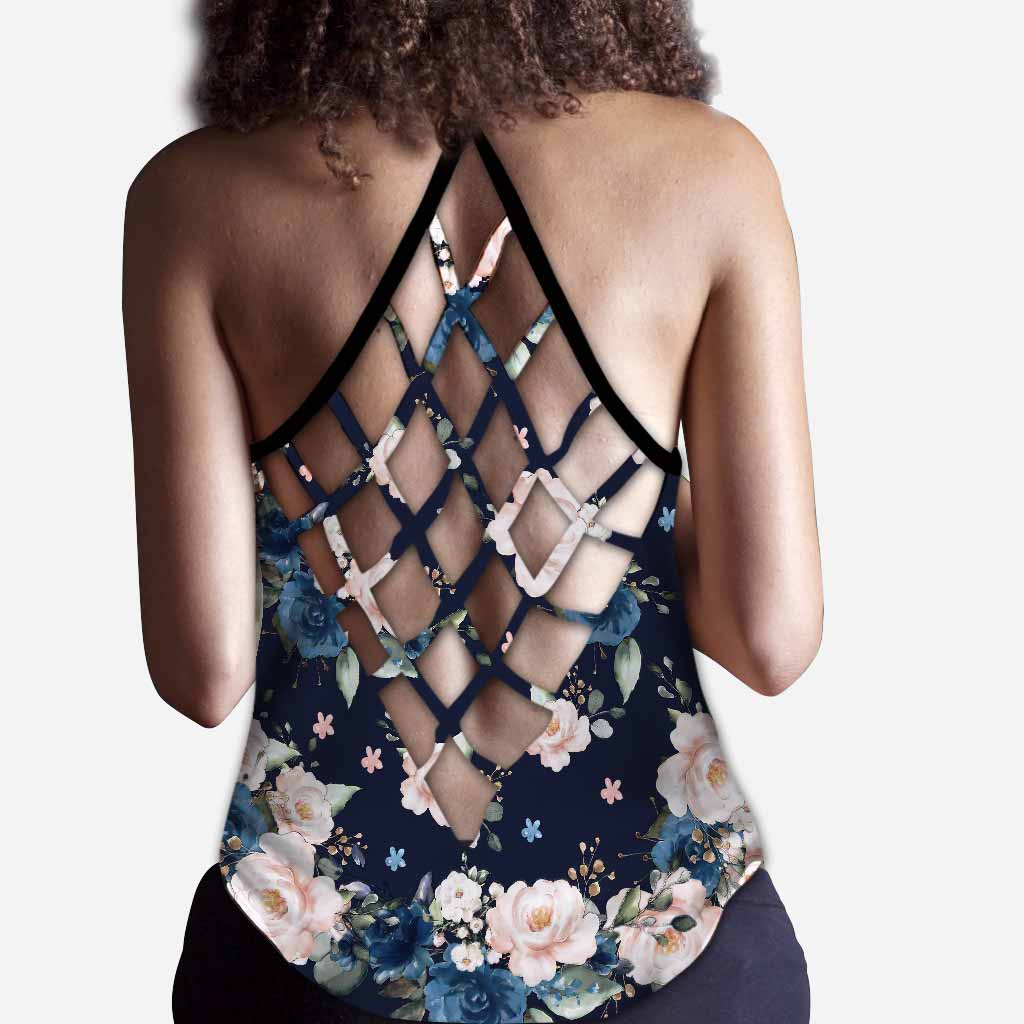 My Favorite Police Officer Cross Tank Top