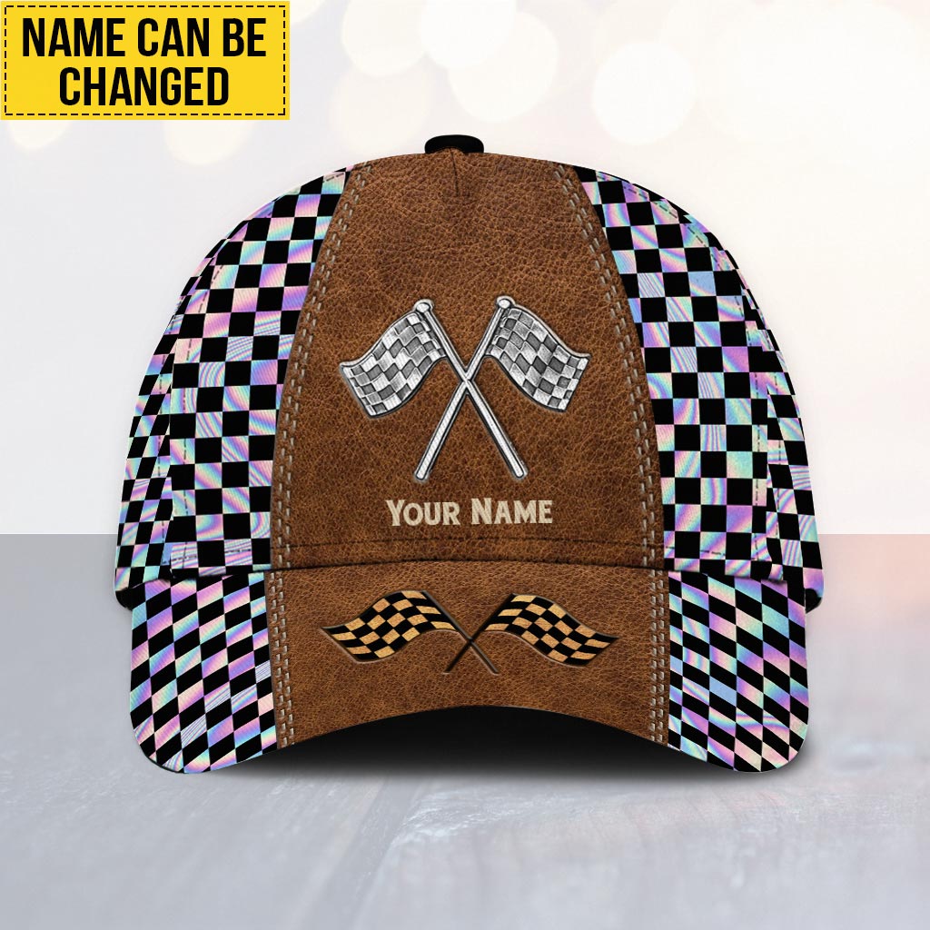 Racing Hologram Personalized Classic Cap