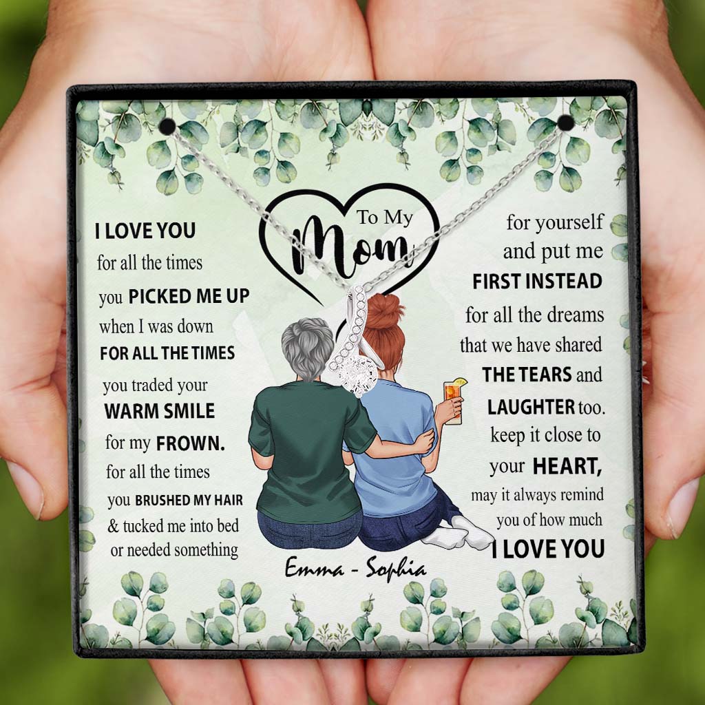 To My Mom - Personalized Mother’s Day Mother Necklace