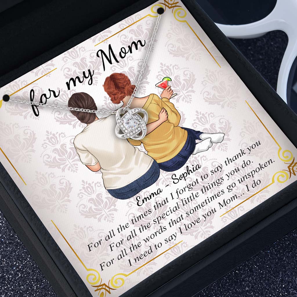 For My Mom - Personalized Mother’s Day Mother Necklace