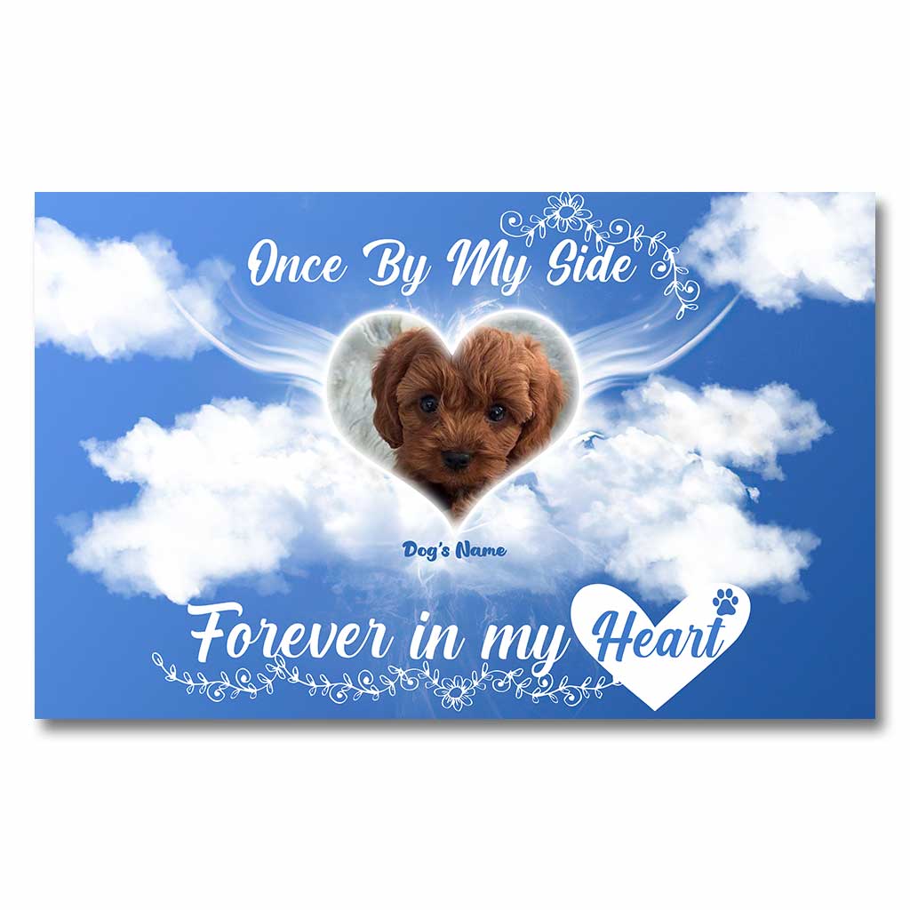 Dog Fur Appear When Angels Are Near - Personalized Dog Poster