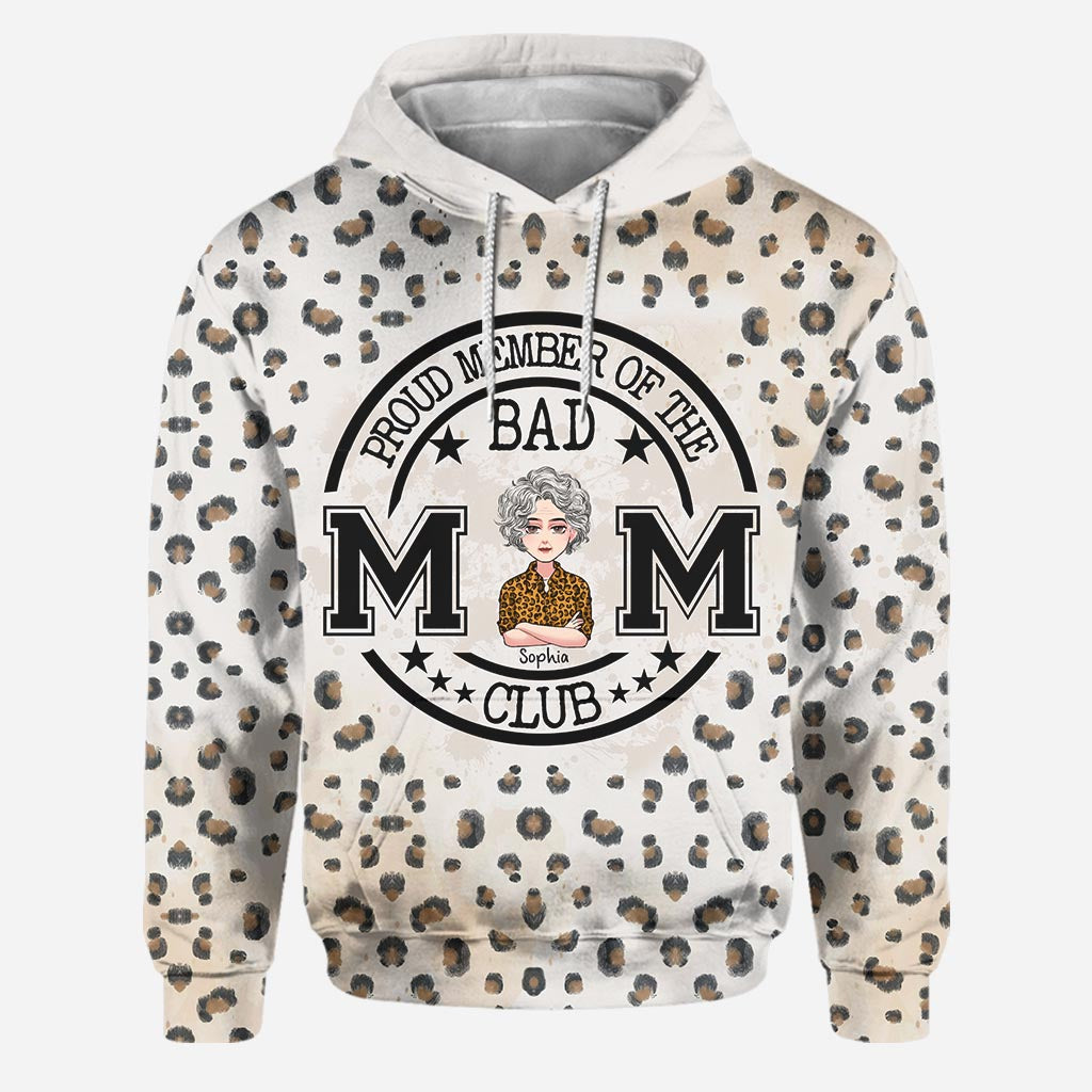 Pround Member Of The Bad Moms Club - Personalized Mother's Day Grandma Hoodie and Leggings