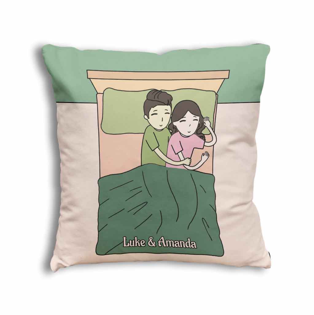 You Are My Favorite - Personalized Couple Throw Pillow