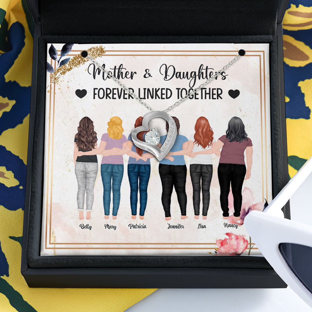 Mother And Daughter - Personalized Mother's Day Mother Necklace