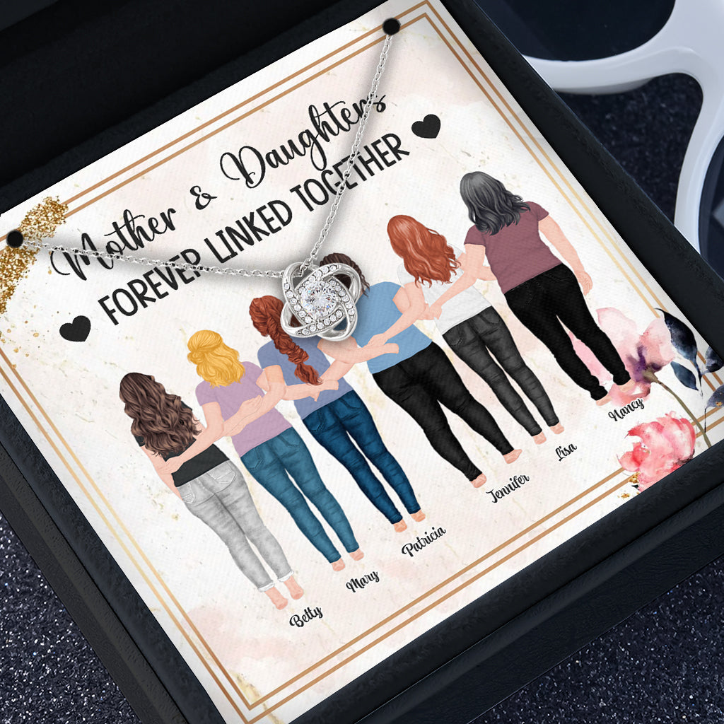 Mother And Daughter - Personalized Mother's Day Mother Necklace