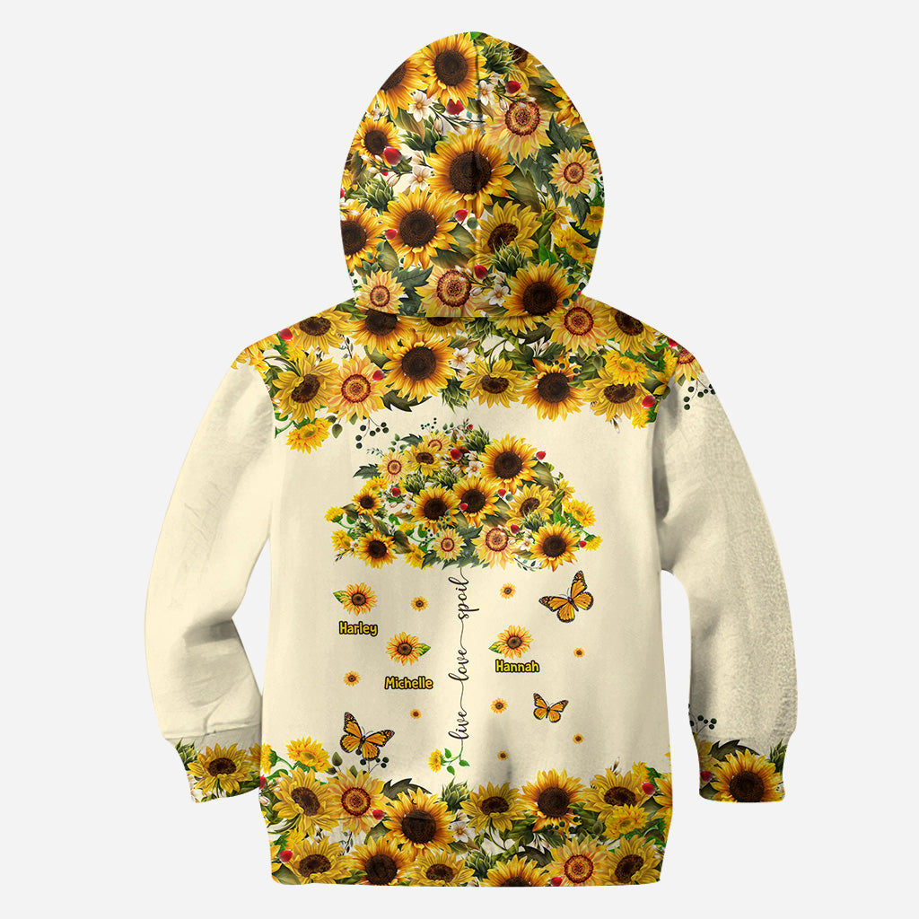 Travel Set - Personalized Mother's Day Grandma Hoodie and Leggings