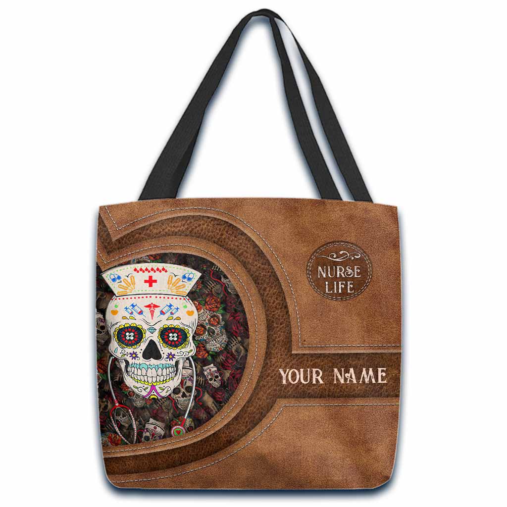 Nurse Life – Personalisierte Tragetasche für Krankenschwestern