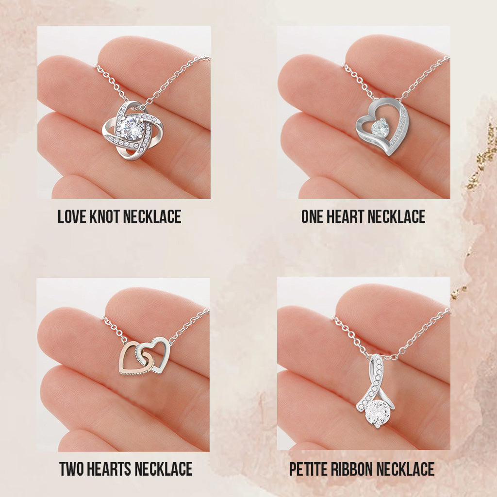 A Love Between A Mother - Personalized Mother's Day Mother Necklace
