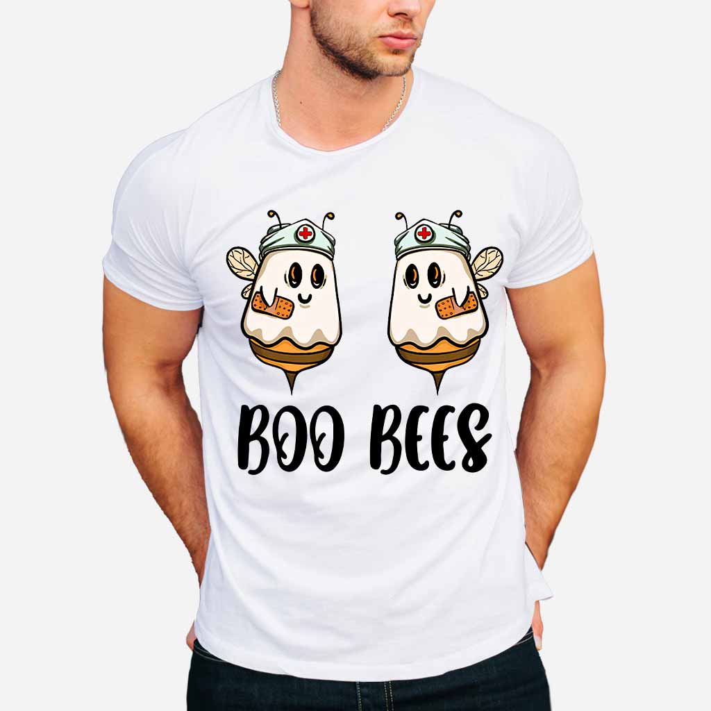 Boo Bees Halloween - Nurse T-shirt And Hoodie 082021