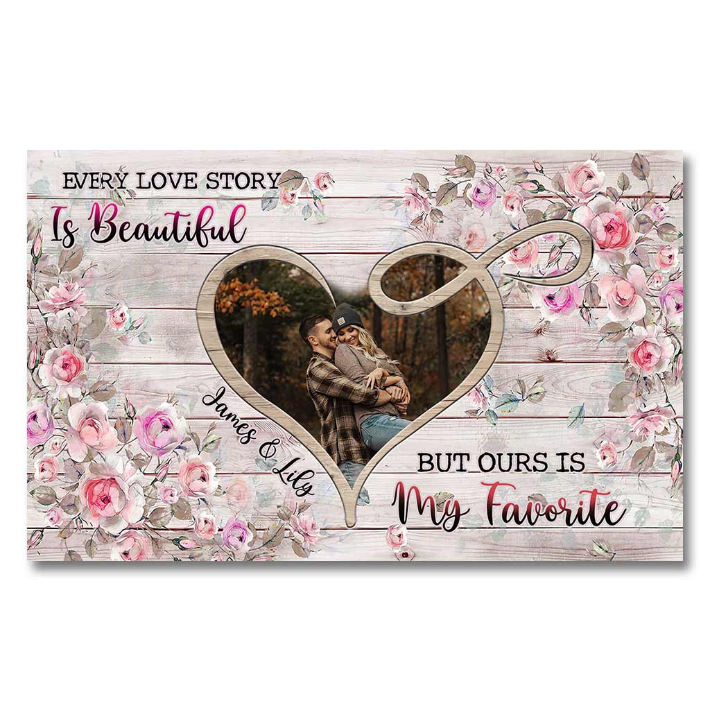 Every Love Story - Personalized Couple Poster