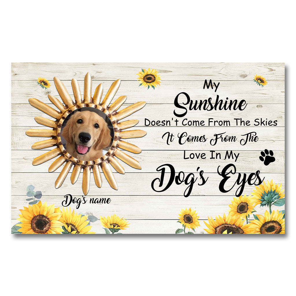 My Only Sunshine - Personalized Dog Poster