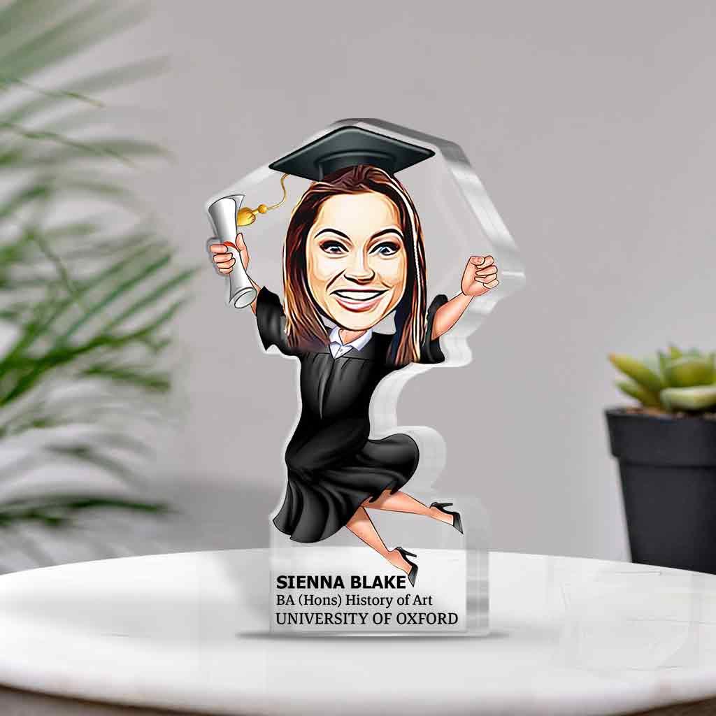 Special Graduation Gifts - Personalized Graduation Custom Shaped Acrylic Plaque