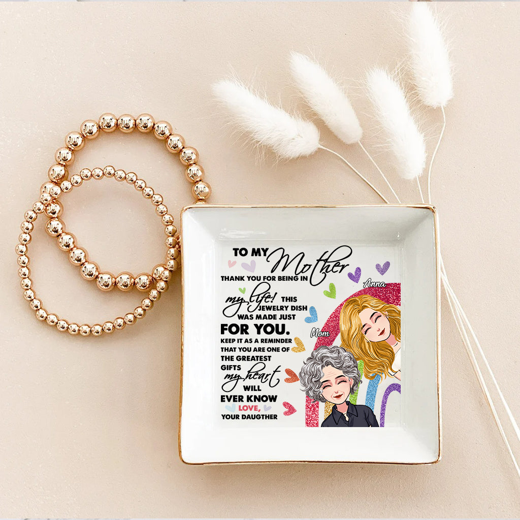 Greatest Gift - Personalized Mother's Day Mother Jewelry Dish