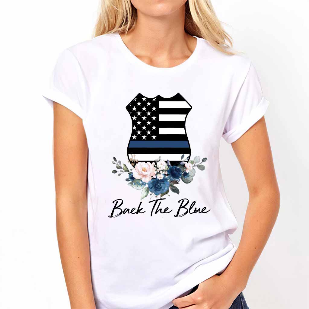 Blue Badge - Police Officer T-shirt And Hoodie 062021