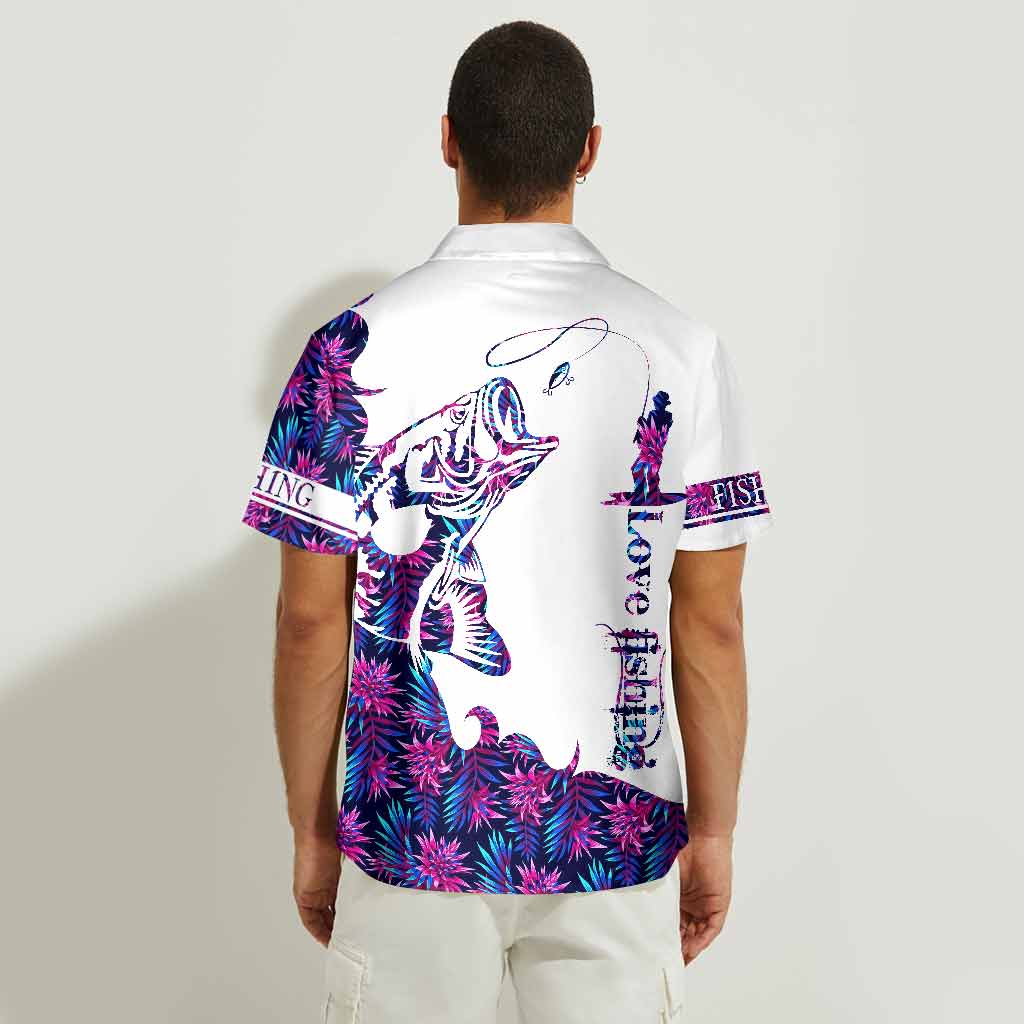 Love Fishing Hawaiian Shirt