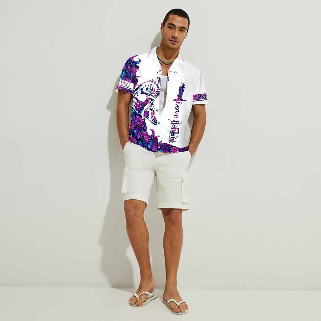 Love Fishing Hawaiian Shirt