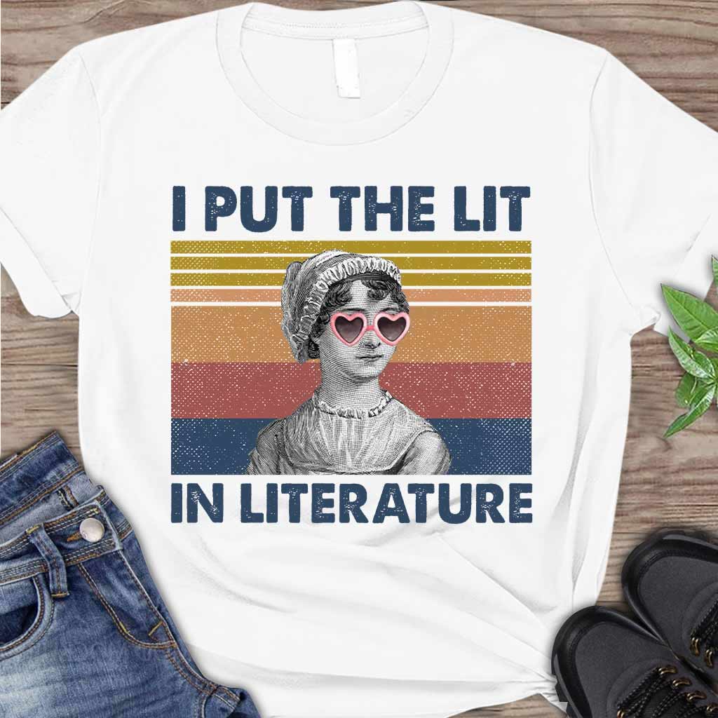 I Put The Lit - Book T-shirt And Hoodie 062021