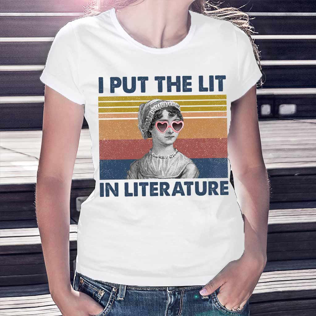 I Put The Lit - Book T-shirt And Hoodie 062021