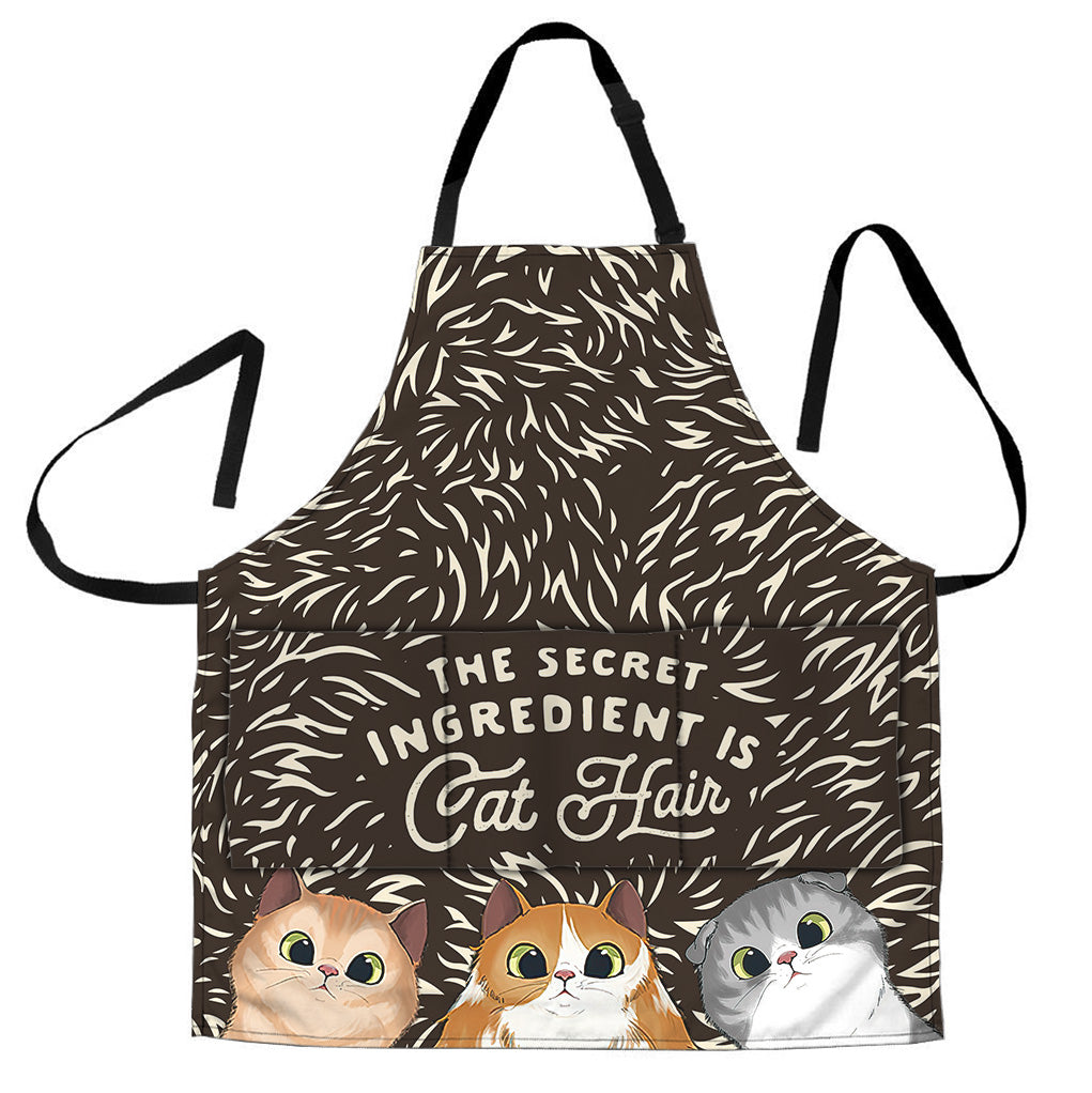 Secret Ingredient Cat Hair - Personalized Baking Apron