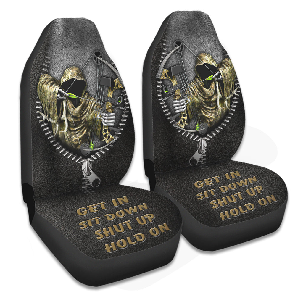 Get In Sit Down Shut Up Hold On - Hunting Seat Covers