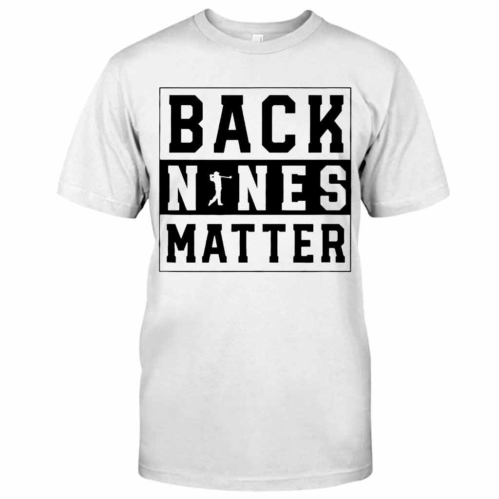 Black Nines - Golf T-shirt And Hoodie 062021
