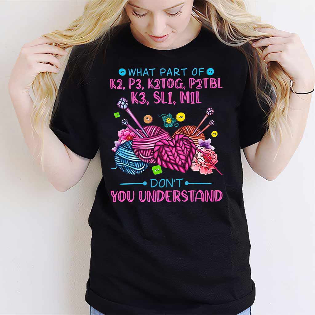 Understand - Knitting T-shirt And Hoodie 062021