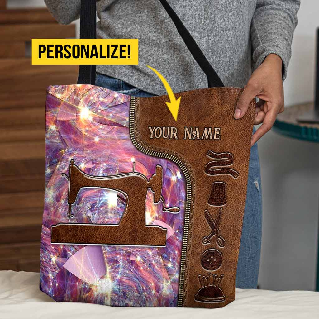 Love Sewing Personalized Tote Bag