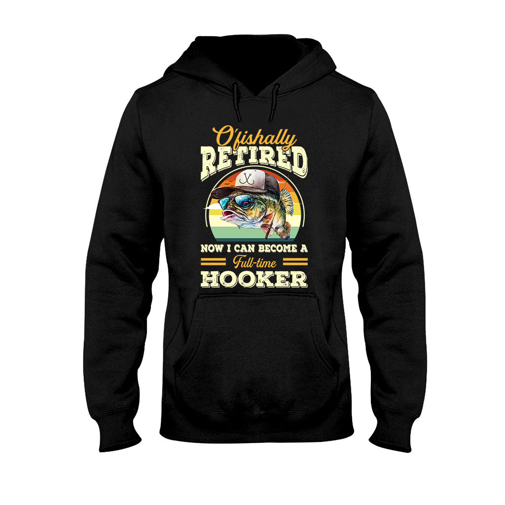 O'fishally Retired - Personalized Fishing T-shirt and Hoodie