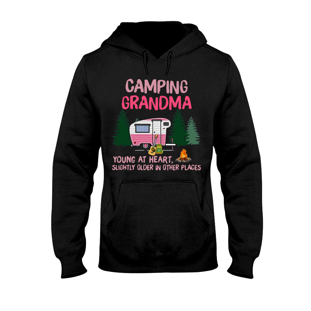 Camping Grandma - T-shirt and Hoodie 112021