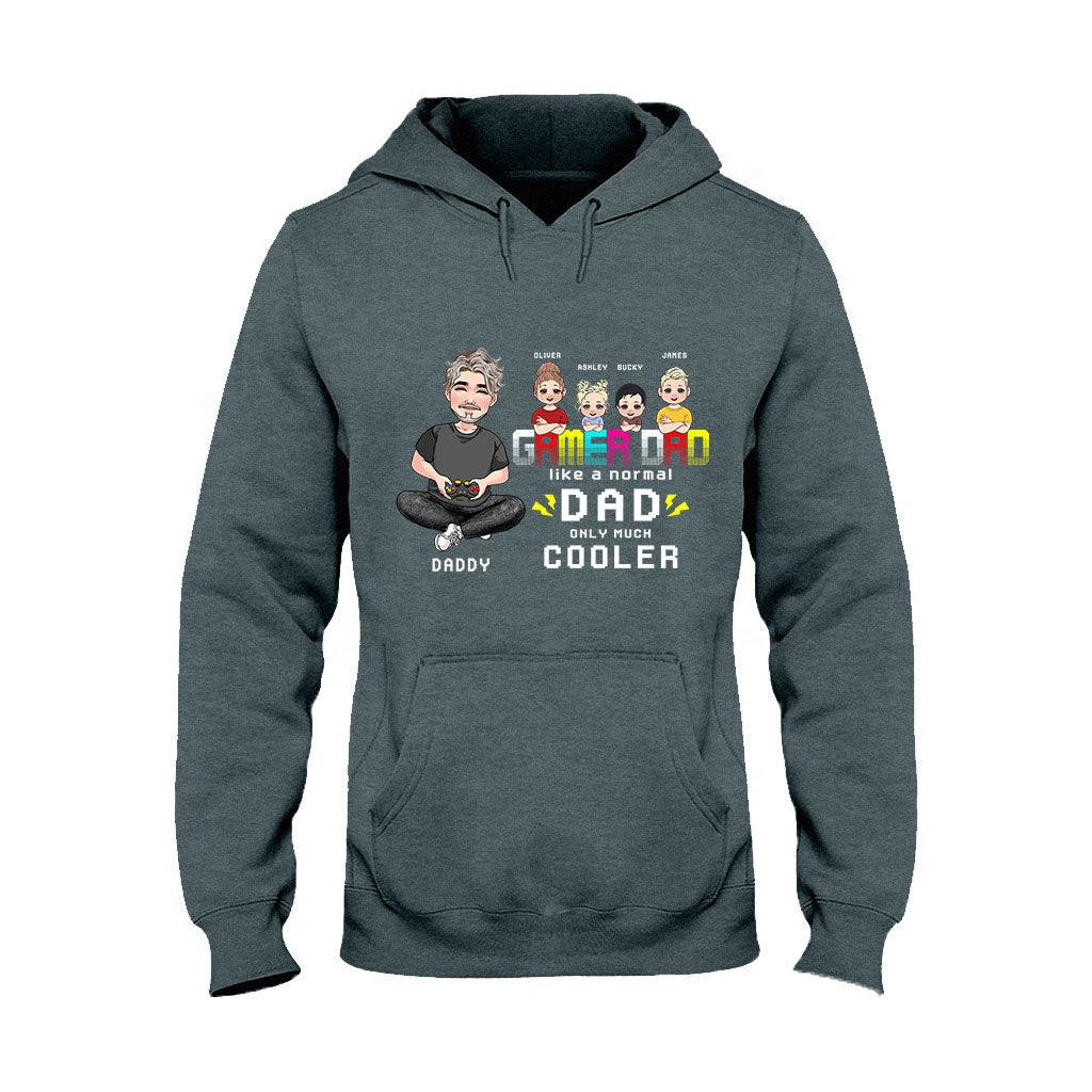 Gamer Dad - Personalized Video Game T-shirt and Hoodie