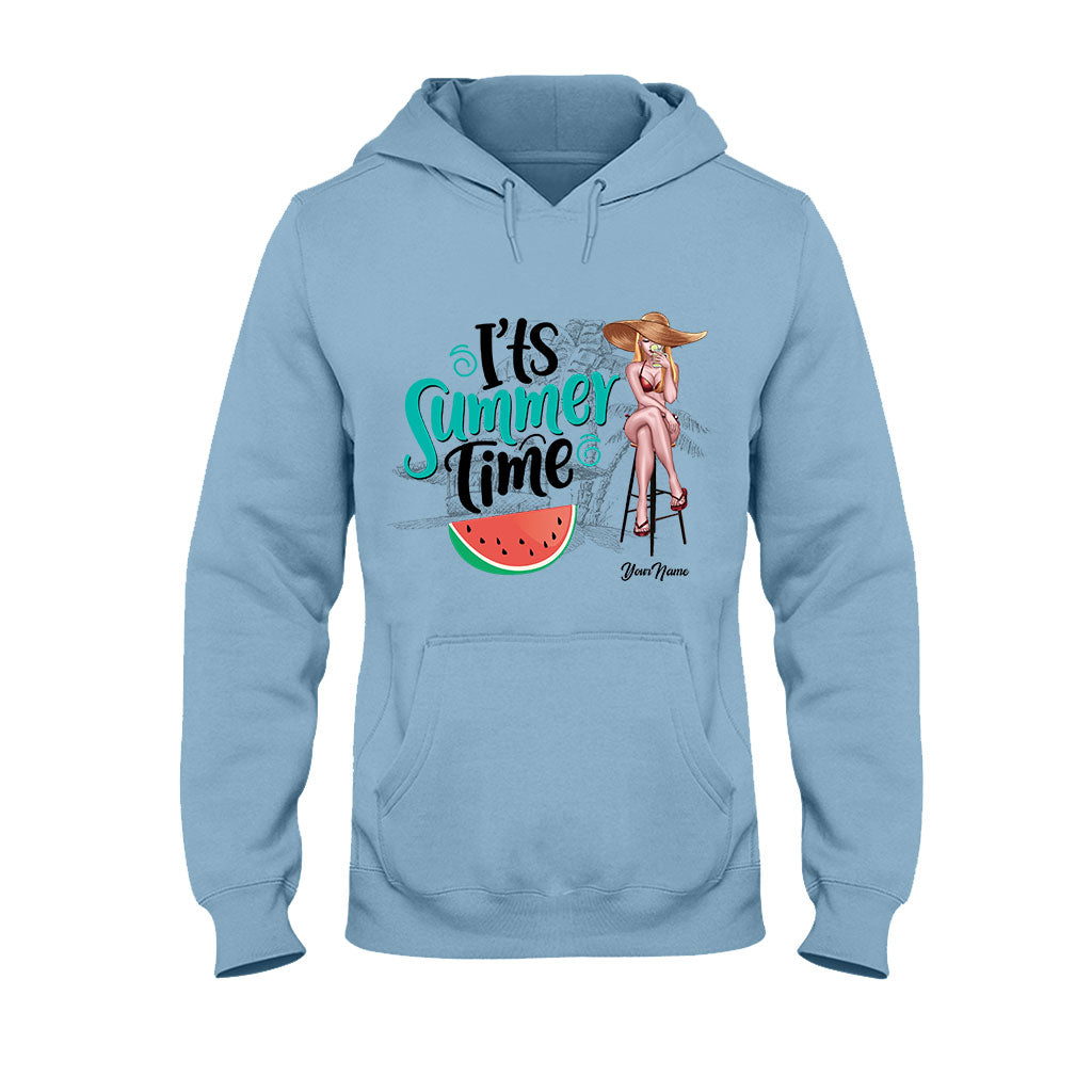It's Summer Time - Personalized Sea Lover T-shirt and Hoodie