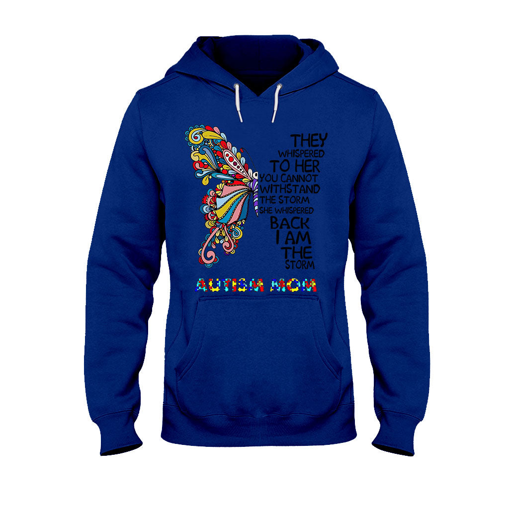They Whispered To Her - Autism Awareness T-shirt And Hoodie 062021