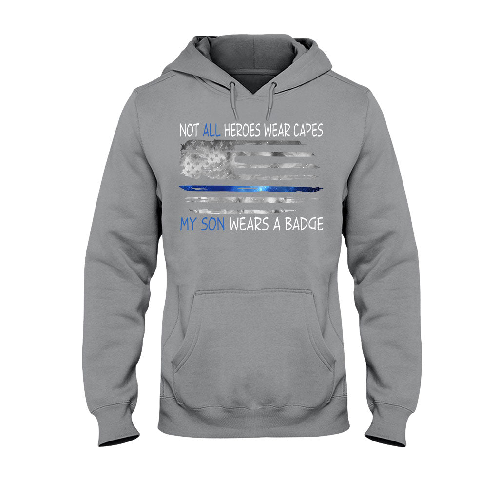 Not All Heroes Wear Capes - Police Officer T-shirt And Hoodie 062021