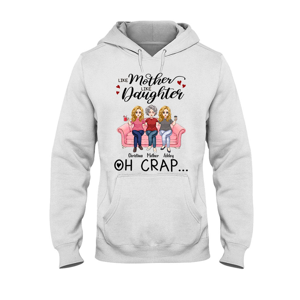 Like Mother Like Daughter - Personalized Mother's Day Mother T-shirt and Hoodie