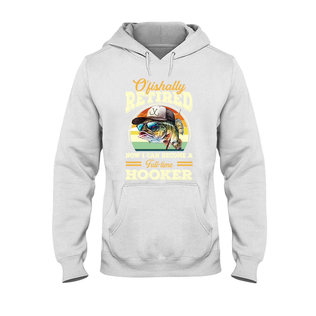 O'fishally Retired - Personalized Fishing T-shirt and Hoodie