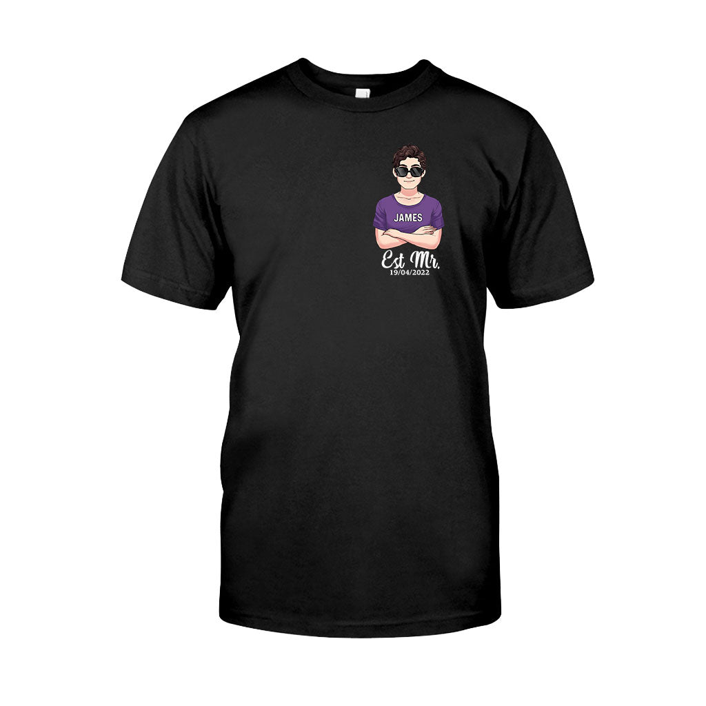 Mr And Mrs - Personalized Couple T-shirt and Hoodie