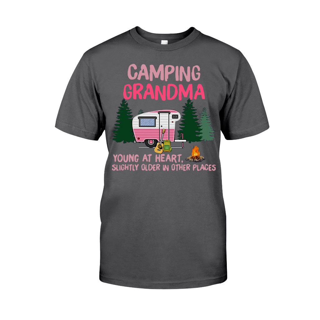 Camping Grandma - T-shirt and Hoodie 112021