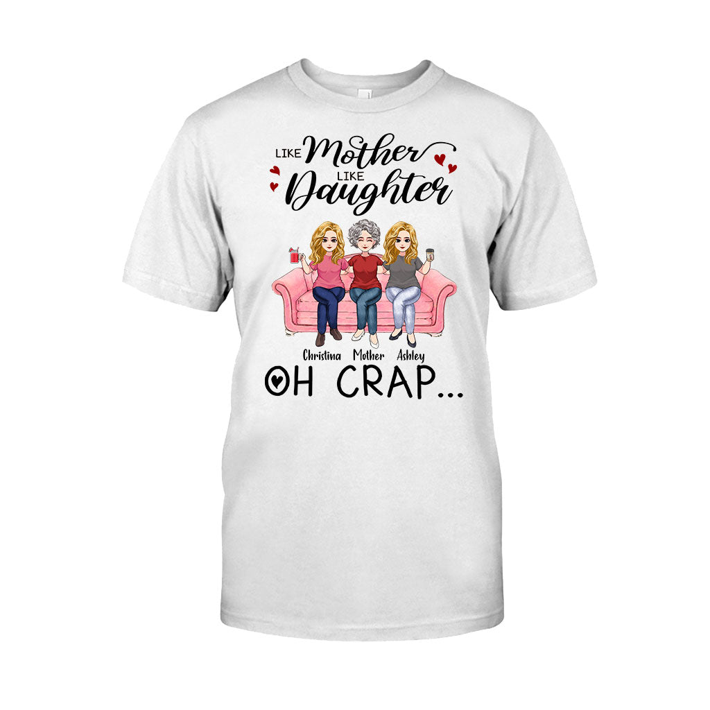 Like Mother Like Daughter - Personalized Mother's Day Mother T-shirt and Hoodie