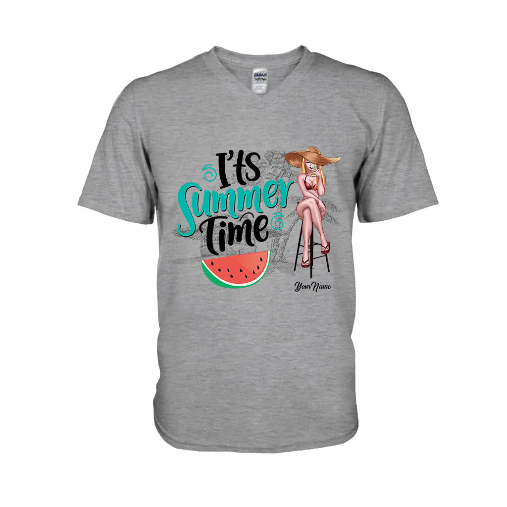 It's Summer Time - Personalized Sea Lover T-shirt and Hoodie