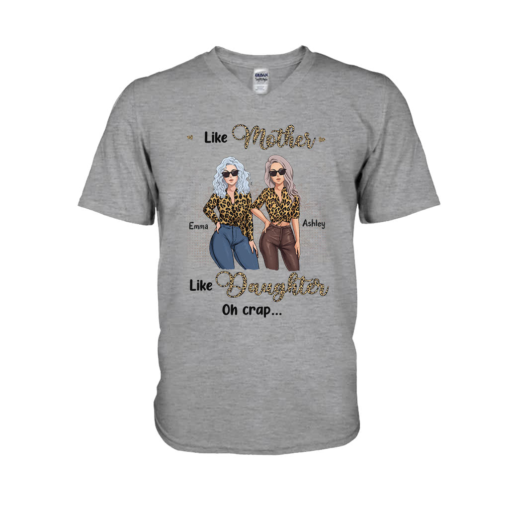 Like Mother Like Daughter - Personalized Mother's Day Mother T-shirt and Hoodie