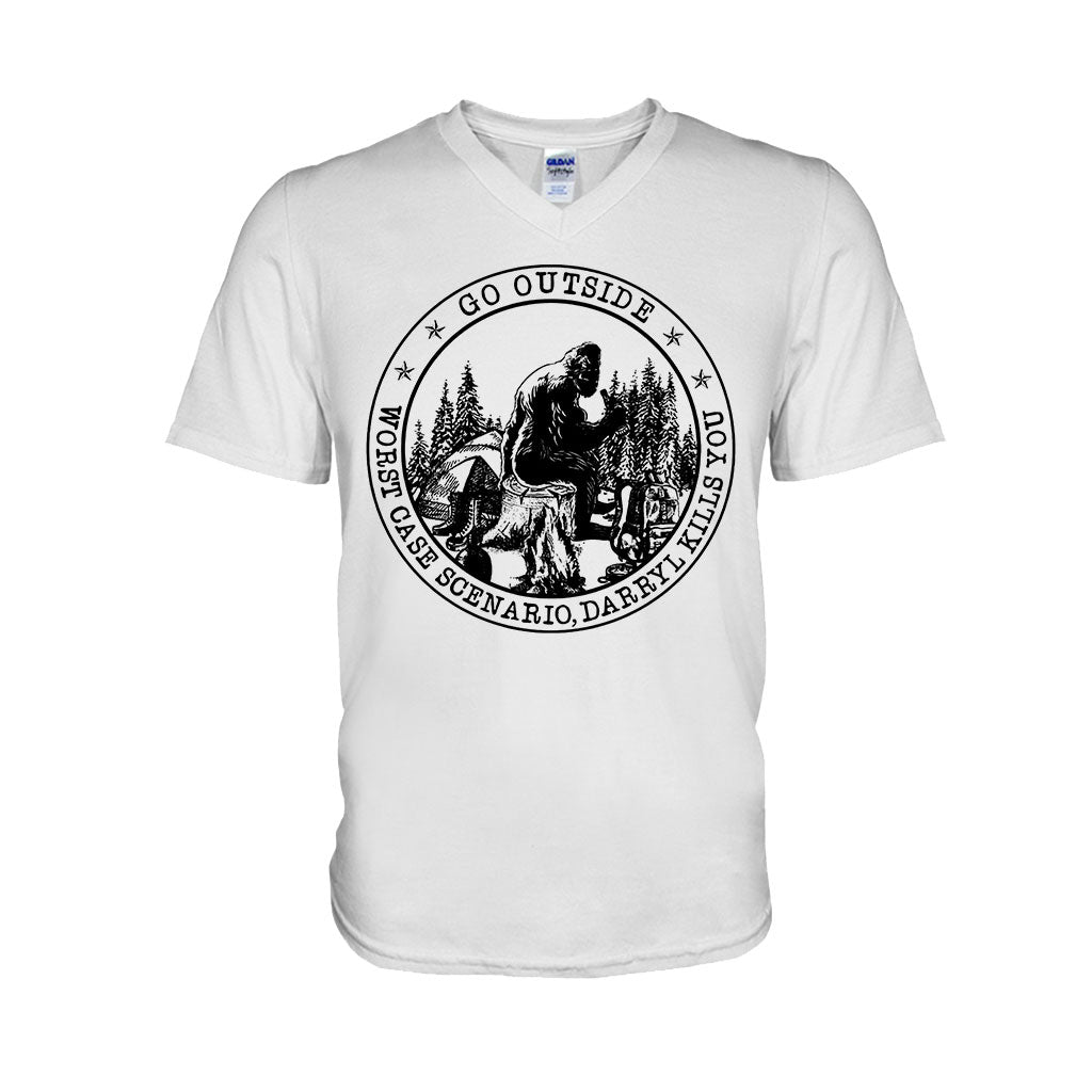 Go Outside - Camping T-shirt and Hoodie 112021
