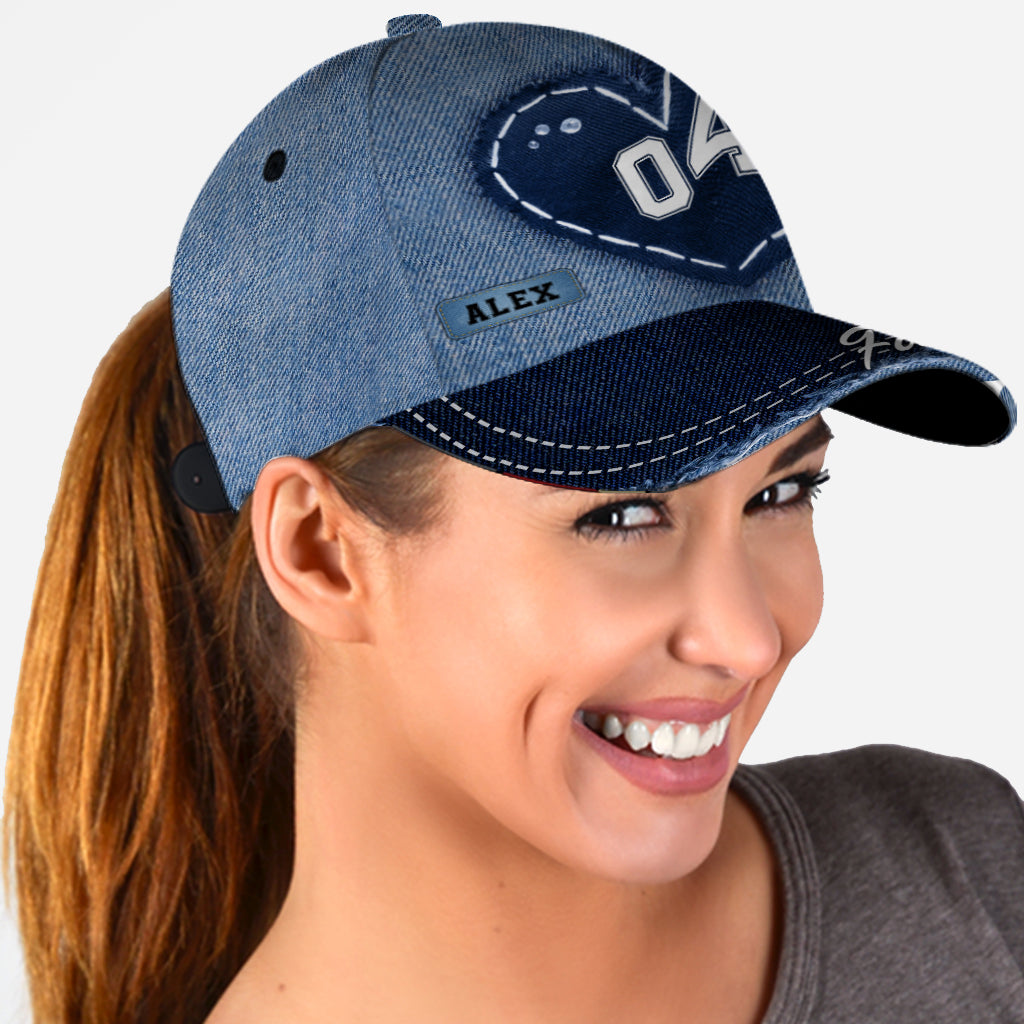 Football Mom - Personalized Football Classic Cap