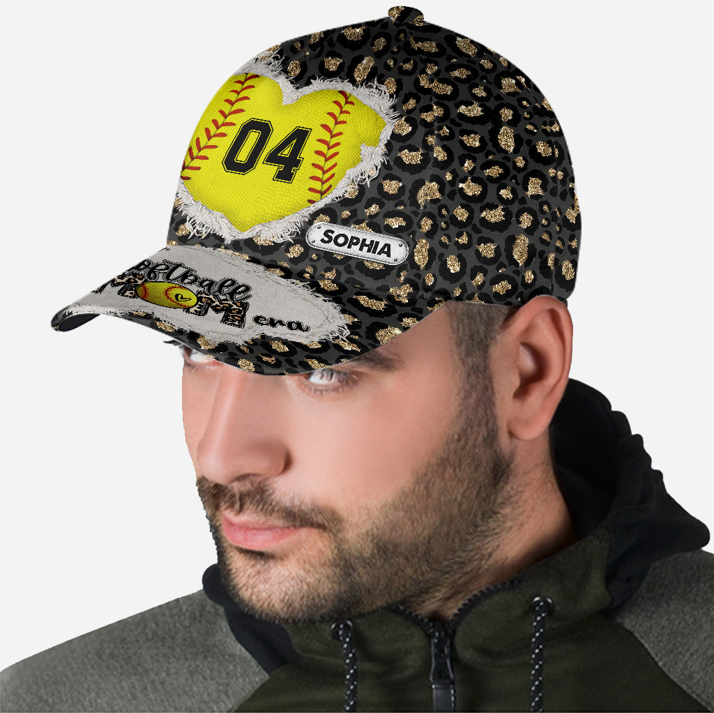 In My Softball Mom Era - Personalized Softball Classic Cap