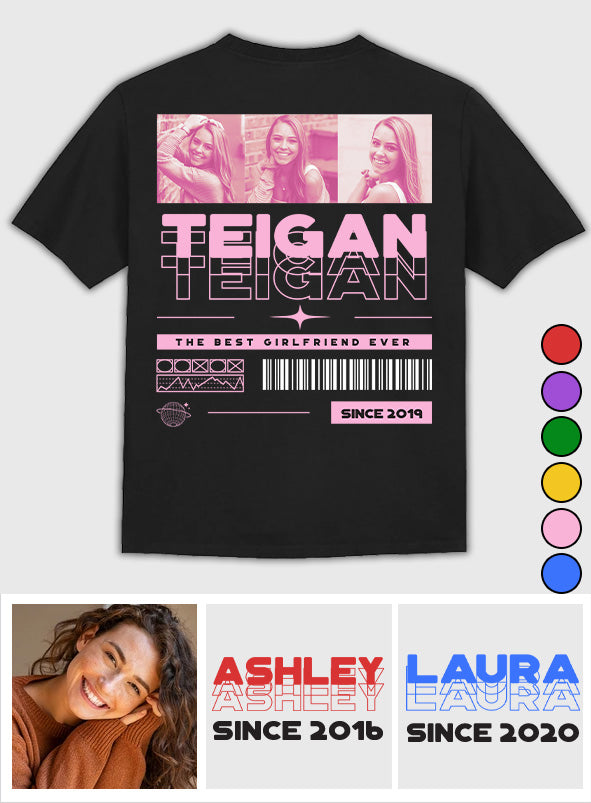 My Girlfriend - Personalized Couple T-shirt and Hoodie