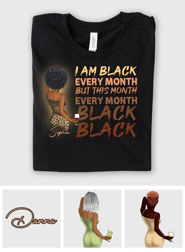 Blackity Black - T-shirt et sweat à capuche personnalisés pour Afro-Américains