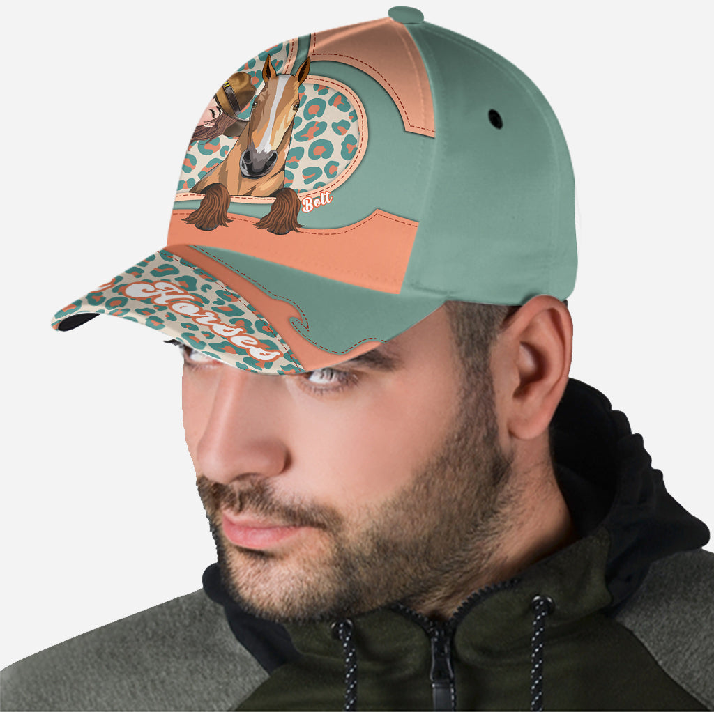 Think About Horses - Personalized Horse Classic Cap