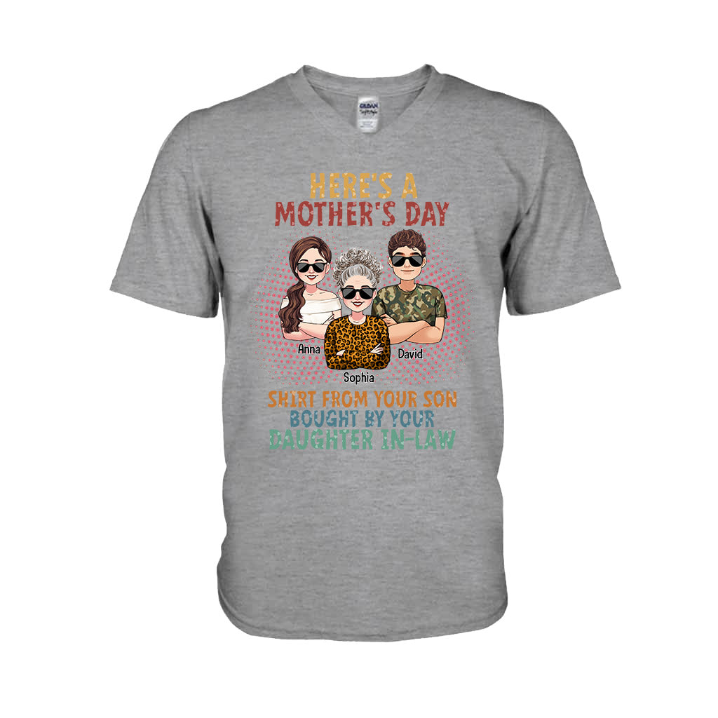 A Shirt From Your Son/ Daughter - Personalized Mother T-shirt And Hoodie