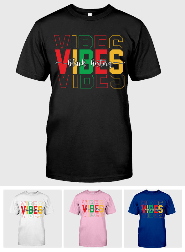 Ambiance Histoire des Noirs - T-shirt et sweat à capuche afro-américains personnalisés