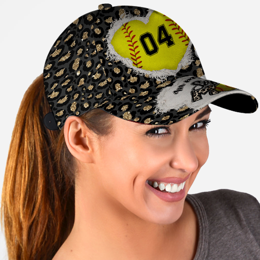 In My Softball Mom Era - Personalized Softball Classic Cap